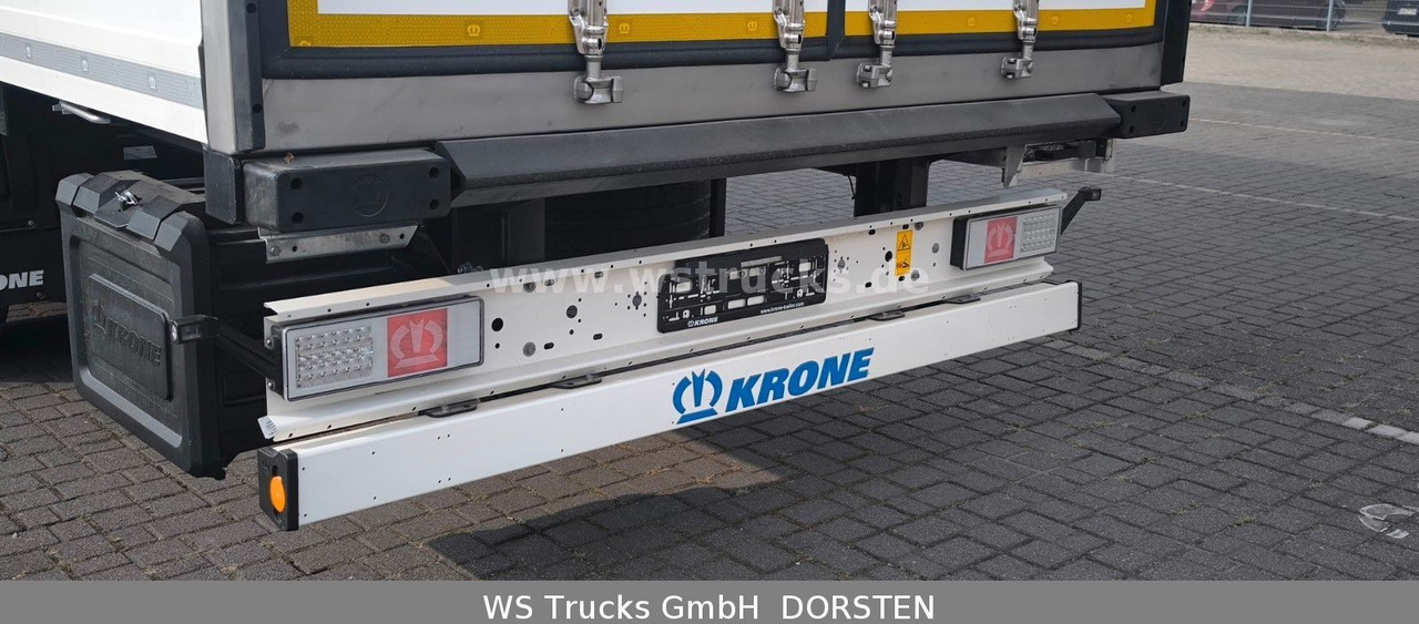 Closed box semi-trailer Krone Kühlauflieger Carrier Vector 1550 Rohrbahn: picture 14