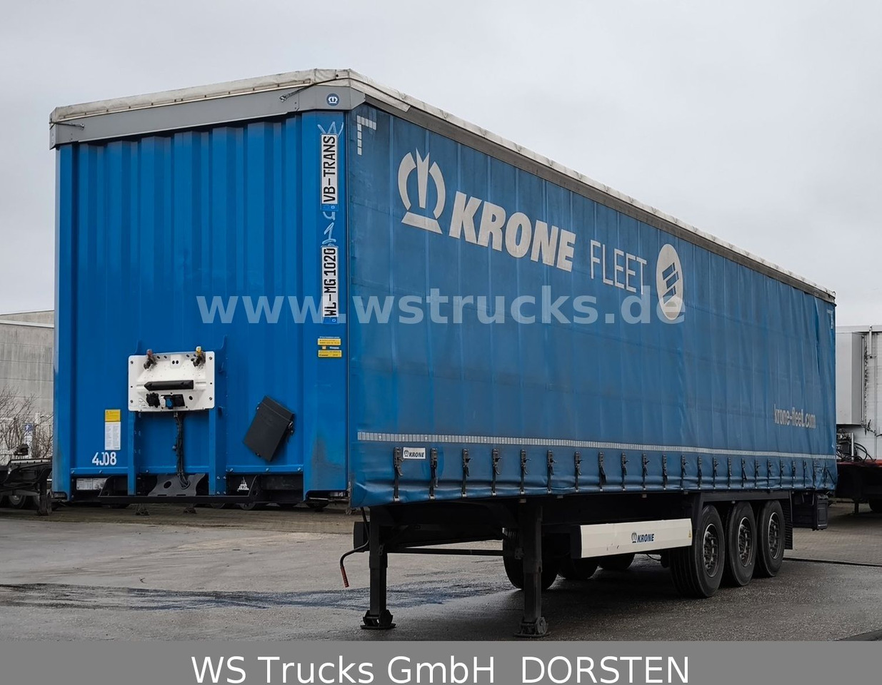 Krone SD 27 Planauflieger mit Edscha | ABS, EBS, XL - Curtainsider semi-trailer: picture 2 Krone SD 27 Planauflieger mit Edscha | ABS, EBS, XL - Curtainsider semi-trailer: picture 2
