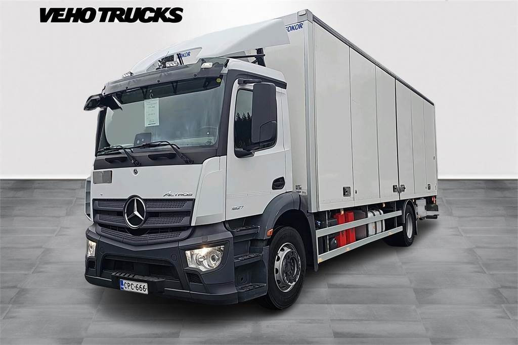 Mercedes-Benz ACTROS 5 SM 1827 L KSA - Box truck: picture 1 Mercedes-Benz ACTROS 5 SM 1827 L KSA - Box truck: picture 1