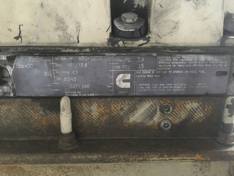 Cummins QSM11 CPL8545 FOR PARTS - Construction machinery: picture 5 Cummins QSM11 CPL8545 FOR PARTS - Construction machinery: picture 5