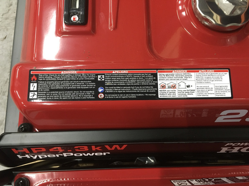 Honda HP 4.3KW GENERATOR NEW - Generator set: picture 2 Honda HP 4.3KW GENERATOR NEW - Generator set: picture 2