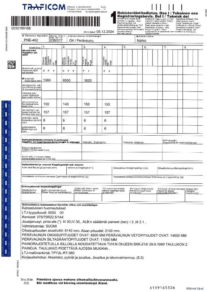 Roll-off/ Skip trailer Närko TPY2L-RT-360: picture 19 Roll-off/ Skip trailer Närko TPY2L-RT-360: picture 19