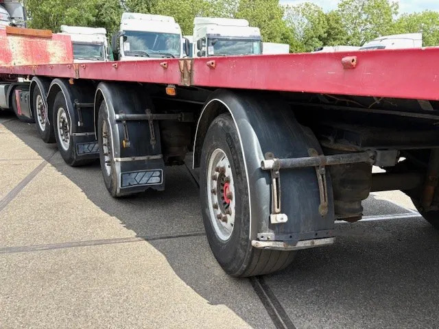 Dropside/ Flatbed semi-trailer Kwb P-504-STI-H 4-AXLE FLATBED TRAILER (SAF AXLES / 2x STEERING AXLE / 2x LIFT-AXLE / ABS-EBS): picture 8