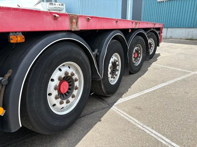 Dropside/ Flatbed semi-trailer Kwb P-504-STI-H 4-AXLE FLATBED TRAILER (SAF AXLES / 2x STEERING AXLE / 2x LIFT-AXLE / ABS-EBS): picture 9