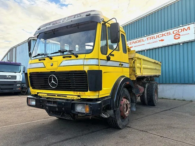 Mercedes-Benz SK 1935 V8 4x2 FULL STEEL 3-WAY MEILLER KIPPER (ZF16 MANUAL GEARBOX / FULL STEEL SUSPENSION / REDUCTION AXLE) - Tipper: picture 1 Mercedes-Benz SK 1935 V8 4x2 FULL STEEL 3-WAY MEILLER KIPPER (ZF16 MANUAL GEARBOX / FULL STEEL SUSPENSION / REDUCTION AXLE) - Tipper: picture 1