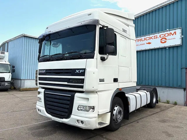 DAF XF 105.460 SPACECAB (4 IDENTICAL UNITS AVAILBLE) (ZF16 MANUAL GEARBOX / MX-BRAKE / 870+430 LITER TANK / FRIDGE / AIRCONDITIONING - Tractor truck: picture 1 DAF XF 105.460 SPACECAB (4 IDENTICAL UNITS AVAILBLE) (ZF16 MANUAL GEARBOX / MX-BRAKE / 870+430 LITER TANK / FRIDGE / AIRCONDITIONING - Tractor truck: picture 1