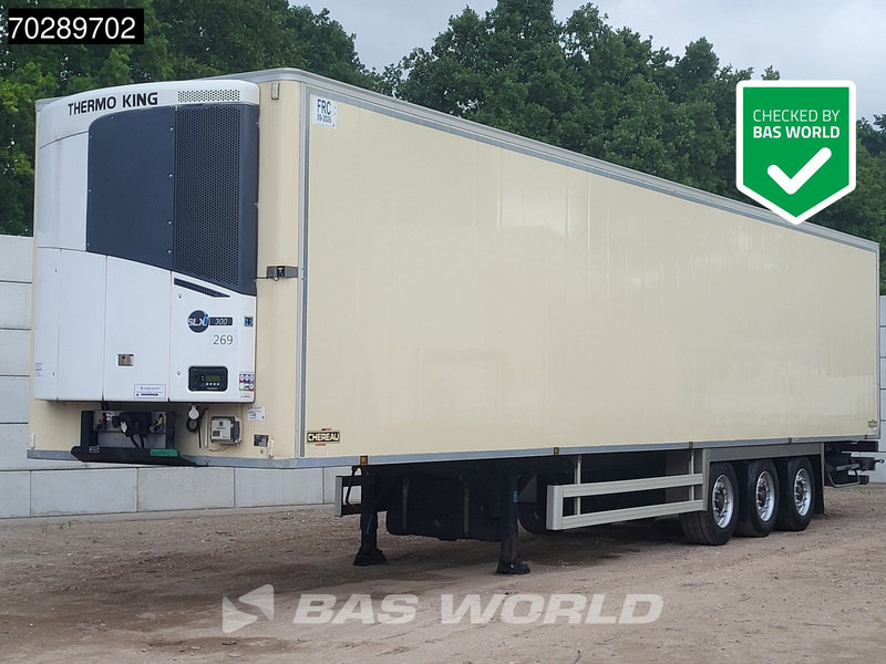 Chereau Thermo King SLXi 300 3 axles Valid FRC - ATP - Refrigerator semi-trailer: picture 1 Chereau Thermo King SLXi 300 3 axles Valid FRC - ATP - Refrigerator semi-trailer: picture 1