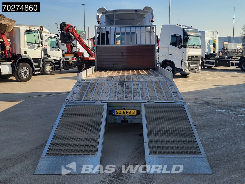Autotransporter truck DAF CF 250 4X2 18tons NL-Truck Machine transporter Hydraulic ramps Euro 6: picture 12
