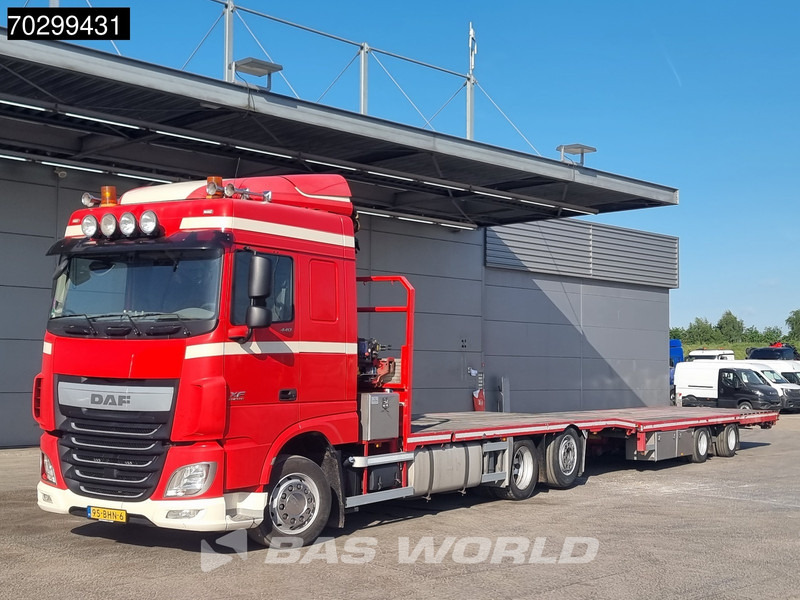 DAF XF 440 6X2 NL-combi Transporter HMF 900-K2 Kran Winch Lift-Lenkachse Euro 6 - Dropside/ Flatbed truck, Crane truck: picture 5 DAF XF 440 6X2 NL-combi Transporter HMF 900-K2 Kran Winch Lift-Lenkachse Euro 6 - Dropside/ Flatbed truck, Crane truck: picture 5