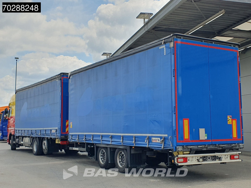 DAF XF 450 6X2 Combi Lift Axle ACC Euro 6 - Curtain side truck: picture 2 DAF XF 450 6X2 Combi Lift Axle ACC Euro 6 - Curtain side truck: picture 2