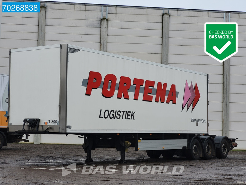 DRACO TSN 339 3 axles LZV Tailgate Lift-Lenkachse - Closed box semi-trailer: picture 1 DRACO TSN 339 3 axles LZV Tailgate Lift-Lenkachse - Closed box semi-trailer: picture 1