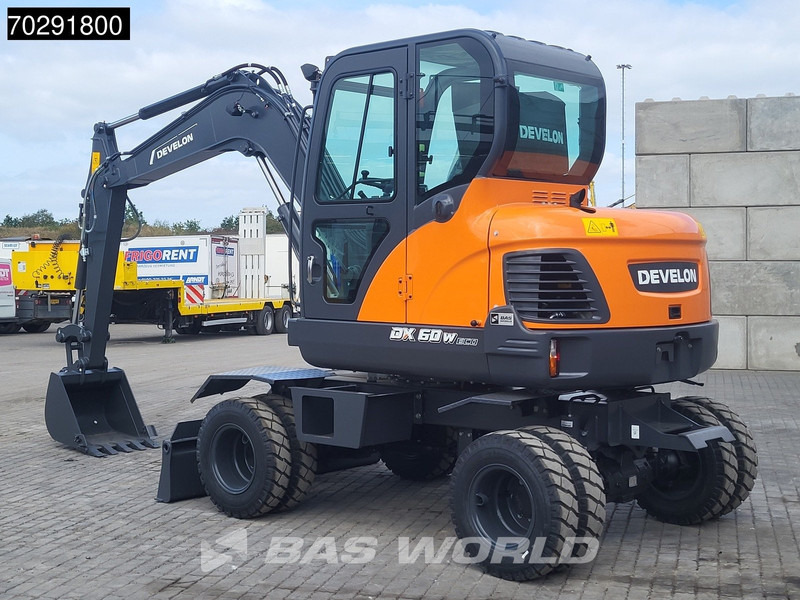 Develon DX60 WN ECO-1 A/C - Wheel excavator: picture 3 Develon DX60 WN ECO-1 A/C - Wheel excavator: picture 3