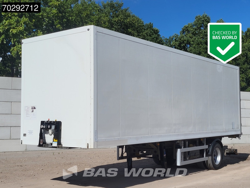 Closed box semi-trailer Faka NPSG 11 Tailgate LBW city: picture 1
