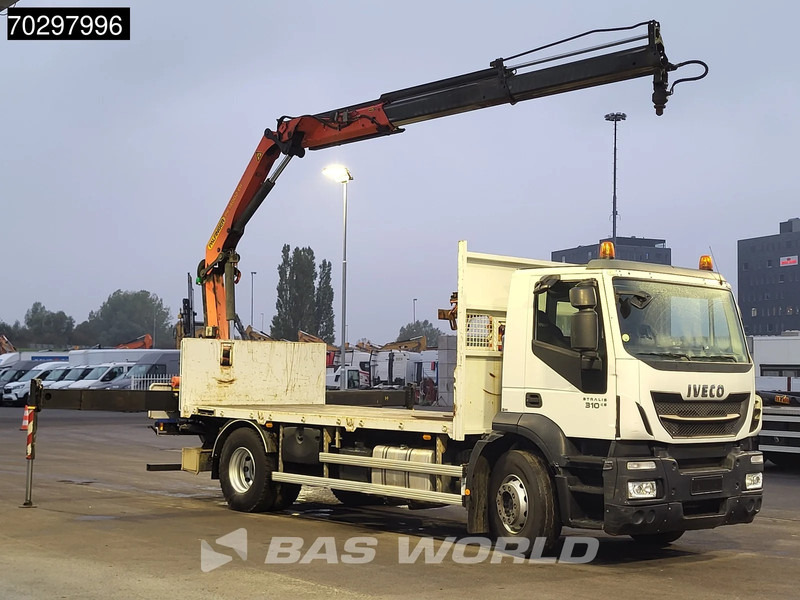 Iveco Stralis 310 Stralis 4X2 Palfinger PK 14002-EH Crane Steelsuspension Automatic Euro 6 - Dropside/ Flatbed truck, Crane truck: picture 3 Iveco Stralis 310 Stralis 4X2 Palfinger PK 14002-EH Crane Steelsuspension Automatic Euro 6 - Dropside/ Flatbed truck, Crane truck: picture 3