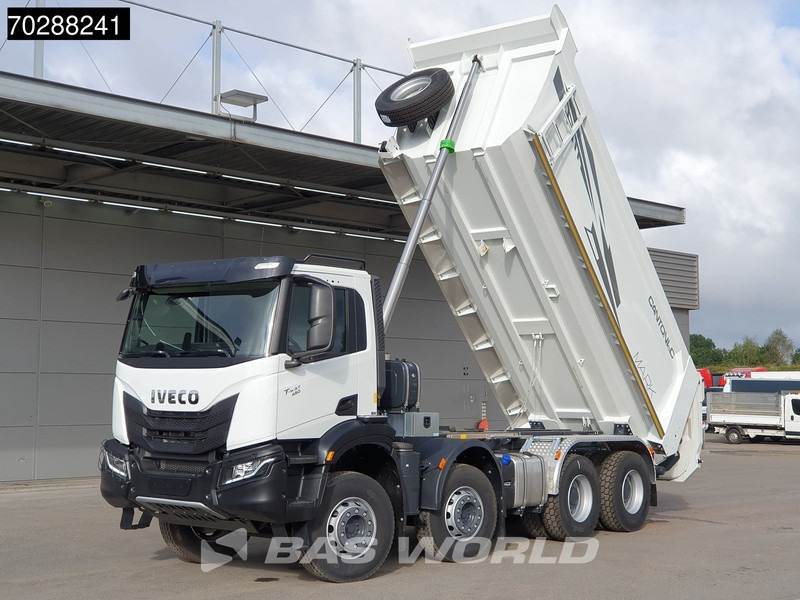 Iveco T-Way 450 8X4 NEW! 20m3 Cantoni tipper Steelsuspension Big-Axle Automatic Euro 6 - Tipper: picture 3 Iveco T-Way 450 8X4 NEW! 20m3 Cantoni tipper Steelsuspension Big-Axle Automatic Euro 6 - Tipper: picture 3