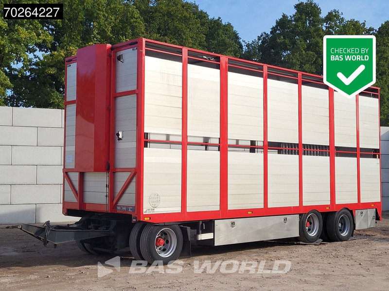 Jumbo TV280L1 Animal Trailer Lenkachse - Closed box trailer: picture 1 Jumbo TV280L1 Animal Trailer Lenkachse - Closed box trailer: picture 1