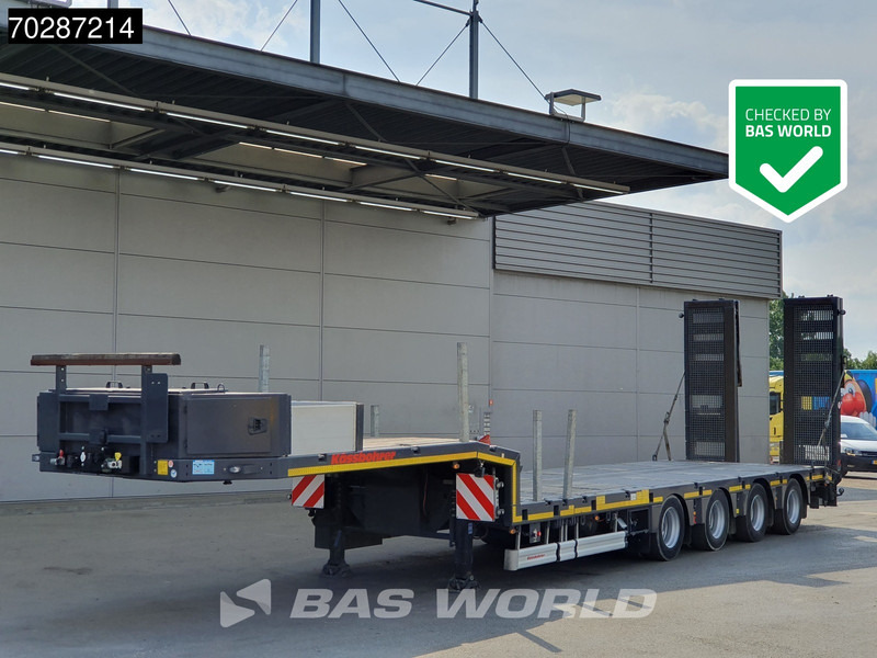 Kässbohrer Extendable 2xSteering Axle TÜV 08/25 - Low loader semi-trailer: picture 1 Kässbohrer Extendable 2xSteering Axle TÜV 08/25 - Low loader semi-trailer: picture 1