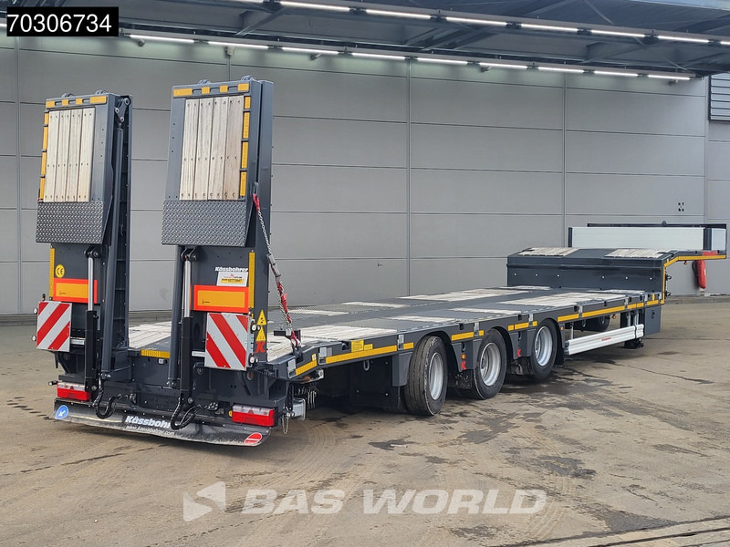 Kässbohrer LB3E NEW Steering+Lift Axle Extendable Ramps - Low loader semi-trailer: picture 2 Kässbohrer LB3E NEW Steering+Lift Axle Extendable Ramps - Low loader semi-trailer: picture 2