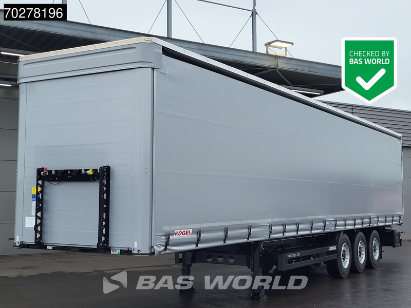Kögel S24-1 Coil NEW + Liftachse - Curtainsider semi-trailer: picture 1 Kögel S24-1 Coil NEW + Liftachse - Curtainsider semi-trailer: picture 1