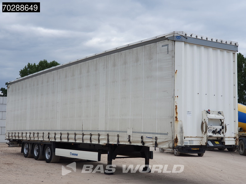 Krone SD 3 axles MEGA Schiebedach Hubdach 100m3 - Curtainsider semi-trailer: picture 3 Krone SD 3 axles MEGA Schiebedach Hubdach 100m3 - Curtainsider semi-trailer: picture 3