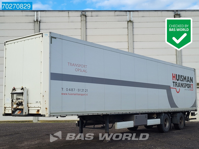 Krone SZ TÜV 06/25 Lenkachse Tailgate - Closed box semi-trailer: picture 1 Krone SZ TÜV 06/25 Lenkachse Tailgate - Closed box semi-trailer: picture 1