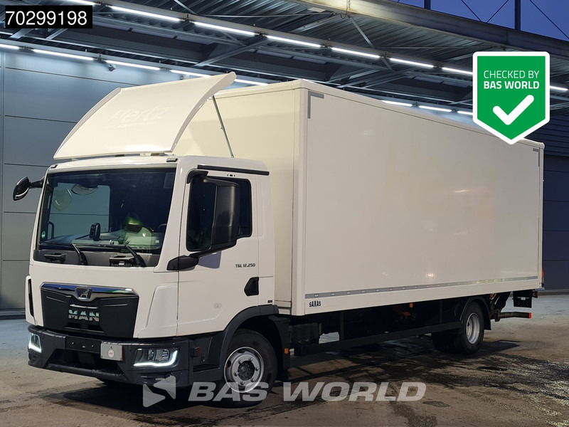 MAN TGL 12.250 4X2 12tonner Automatic 1500kg ladebordwand Euro 6 - Box truck: picture 1 MAN TGL 12.250 4X2 12tonner Automatic 1500kg ladebordwand Euro 6 - Box truck: picture 1