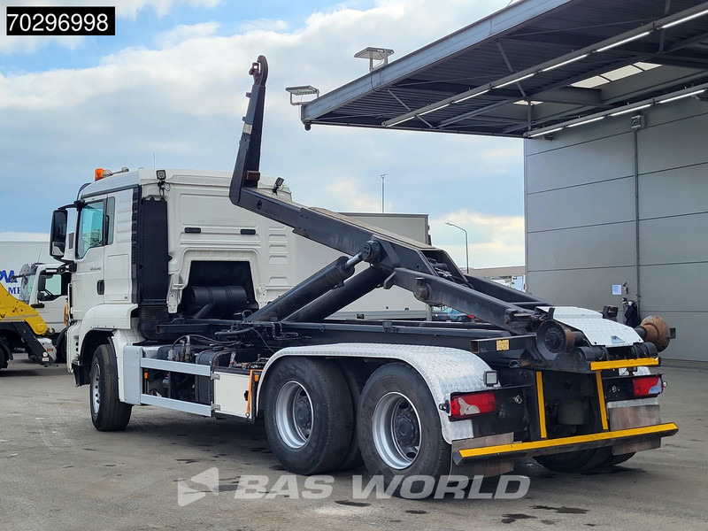 Hook lift truck MAN TGS 33.440 6X4 25Ton AJK NHS25-5930 hooklift with 5th wheel Wechselsystem Manual Big-Axle Euro 5: picture 9