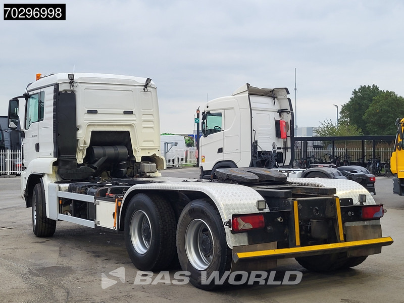 Hook lift truck MAN TGS 33.440 6X4 25Ton AJK NHS25-5930 hooklift with 5th wheel Wechselsystem Manual Big-Axle Euro 5: picture 11