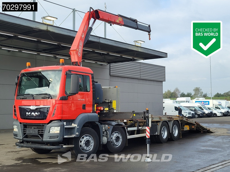MAN TGS 35.360 TGS 8X2 Fassi F235A.0.22 Crane Kran Winch Hydraulic ramp Lift-Axle Navi Euro 6 - Dropside/ Flatbed truck, Crane truck: picture 1 MAN TGS 35.360 TGS 8X2 Fassi F235A.0.22 Crane Kran Winch Hydraulic ramp Lift-Axle Navi Euro 6 - Dropside/ Flatbed truck, Crane truck: picture 1