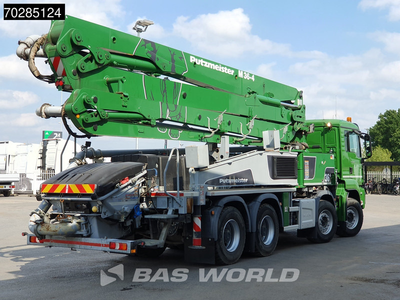 MAN TGS 37.460 8X4 Putzmeister M36-4 Pump Manual Big-Axle Steelsuspension Navi Euro 6 - Concrete pump truck: picture 5 MAN TGS 37.460 8X4 Putzmeister M36-4 Pump Manual Big-Axle Steelsuspension Navi Euro 6 - Concrete pump truck: picture 5