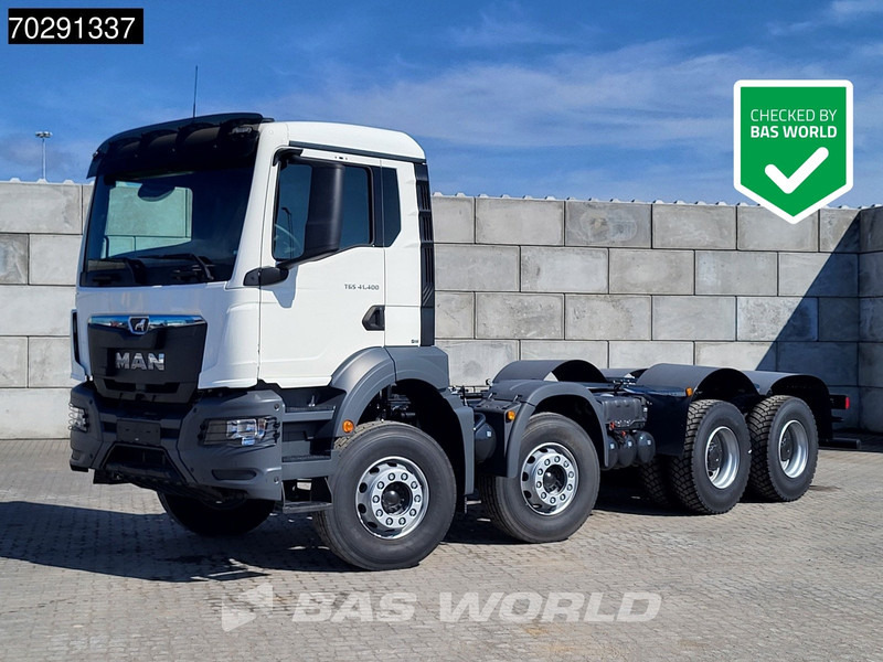 MAN TGS 41.400 8X4 New! Steelsuspension Big-Axle Manual Euro 2 - Cab chassis truck: picture 1 MAN TGS 41.400 8X4 New! Steelsuspension Big-Axle Manual Euro 2 - Cab chassis truck: picture 1