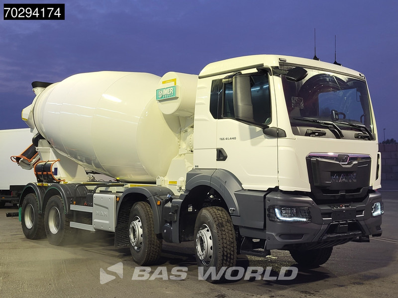 MAN TGS 41.440 8X4 NEW! 12m3 Imer Mixer Steelsuspension Big-Axle Automatic Euro 6 - Concrete mixer truck: picture 3 MAN TGS 41.440 8X4 NEW! 12m3 Imer Mixer Steelsuspension Big-Axle Automatic Euro 6 - Concrete mixer truck: picture 3