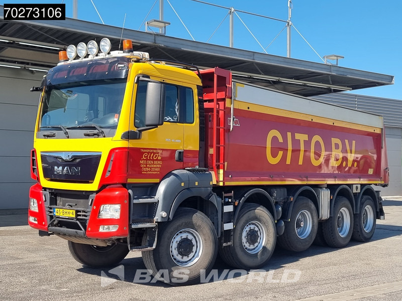 Tipper MAN TGS 41.480 10X8 NL-Truck BigAxle 10x8 22m3 Tipper Navi Euro 6: picture 8 Tipper MAN TGS 41.480 10X8 NL-Truck BigAxle 10x8 22m3 Tipper Navi Euro 6: picture 8