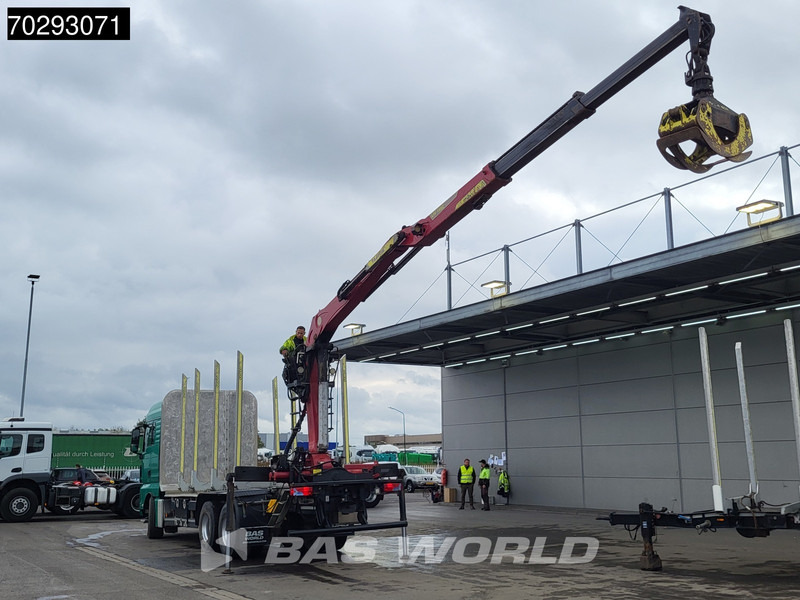 MAN TGX 26.540 6X4 TAJFUN L150Z.96 woodcrane Holztransport Manual Retarder Euro 5 - Logging truck, Crane truck: picture 2 MAN TGX 26.540 6X4 TAJFUN L150Z.96 woodcrane Holztransport Manual Retarder Euro 5 - Logging truck, Crane truck: picture 2