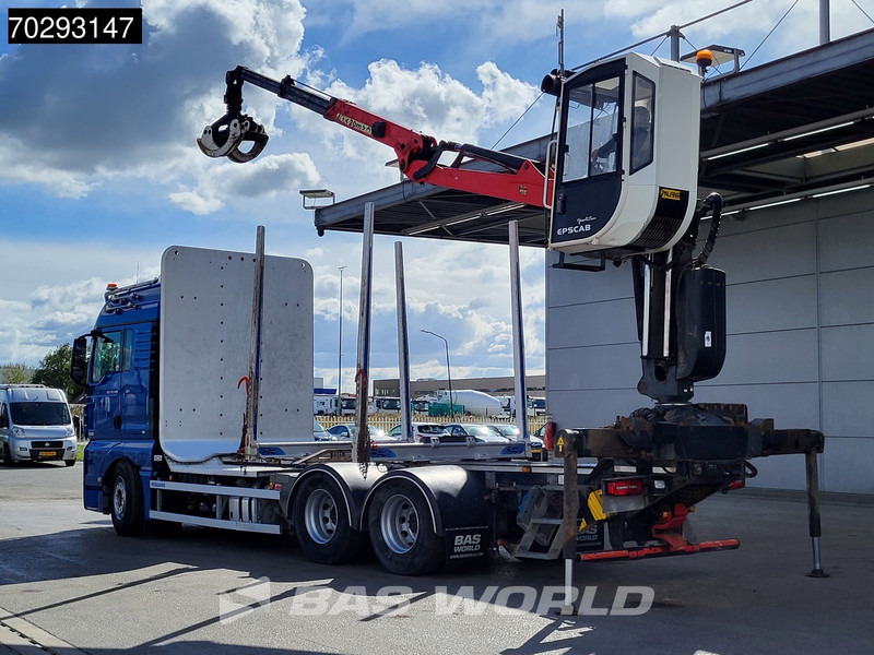 MAN TGX 33.580 TGX 6X4 Palfinger Epsilon Wood crane Holztransport Retarder Navi Xenon Euro 6 - Logging truck, Crane truck: picture 2 MAN TGX 33.580 TGX 6X4 Palfinger Epsilon Wood crane Holztransport Retarder Navi Xenon Euro 6 - Logging truck, Crane truck: picture 2