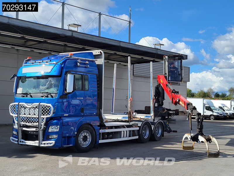 MAN TGX 33.580 TGX 6X4 XLX Palfinger M12L83 Retarder Navi Xenon Euro 6 - Logging truck, Crane truck: picture 5 MAN TGX 33.580 TGX 6X4 XLX Palfinger M12L83 Retarder Navi Xenon Euro 6 - Logging truck, Crane truck: picture 5