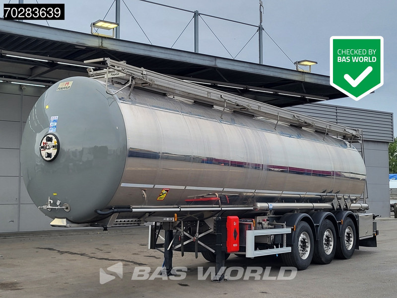 Magyar SR A1 Food - ADR / alcohol / 4 comp Inox steel - Tanker semi-trailer: picture 1 Magyar SR A1 Food - ADR / alcohol / 4 comp Inox steel - Tanker semi-trailer: picture 1
