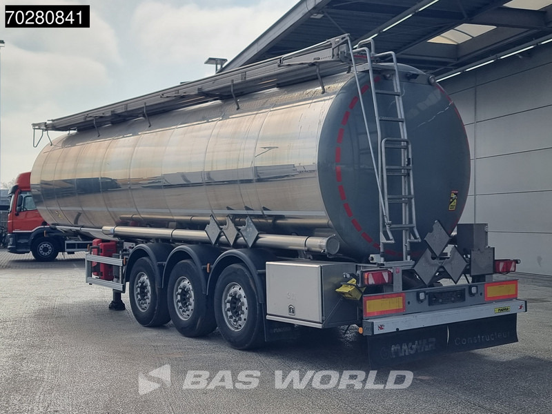 Magyar SR A1 Food - ADR / alcohol / 4 comp Inox steel - Tanker semi-trailer: picture 2 Magyar SR A1 Food - ADR / alcohol / 4 comp Inox steel - Tanker semi-trailer: picture 2