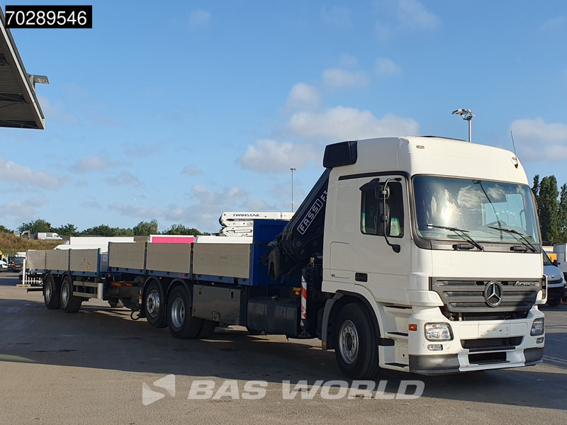 Mercedes-Benz Actros 2532 6X2 Truck + Trailer Fassi F330D3 Crane Kran 3-Pedals Euro 3 - Dropside/ Flatbed truck, Crane truck: picture 3 Mercedes-Benz Actros 2532 6X2 Truck + Trailer Fassi F330D3 Crane Kran 3-Pedals Euro 3 - Dropside/ Flatbed truck, Crane truck: picture 3