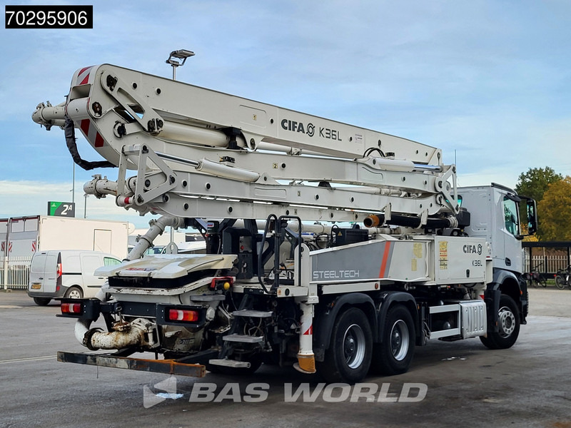 Mercedes-Benz Arocs 2640 6X4 36mtr CIFA K36L-HP168EC 4 arm Automatic Big-Axle Steelsuspension Euro 6 leasing Mercedes-Benz Arocs 2640 6X4 36mtr CIFA K36L-HP168EC 4 arm Automatic Big-Axle Steelsuspension Euro 6: picture 9
