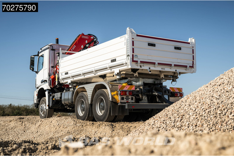 Mercedes-Benz Arocs 3348 6X6 Full Steel Retarder Fassi 25T/M Crane Kran Euro 6 - Tipper, Crane truck: picture 5 Mercedes-Benz Arocs 3348 6X6 Full Steel Retarder Fassi 25T/M Crane Kran Euro 6 - Tipper, Crane truck: picture 5