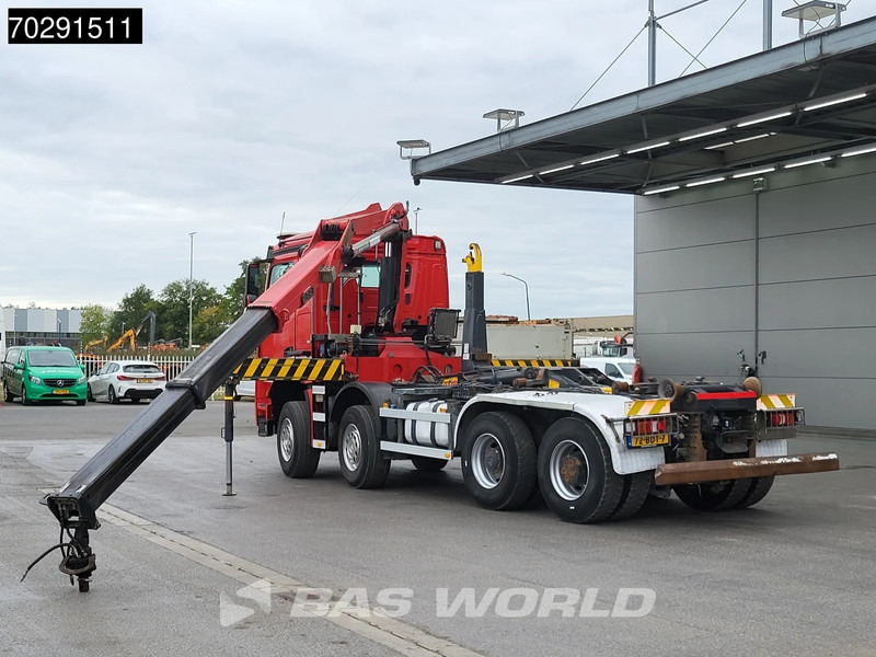 Mercedes-Benz Arocs 4145 8X4 NL-Truck HMF RCL 5300 Crane Hyva 26-51-S Hooklift Steelsuspension Big-Axle Automatic Euro 6 - Hook lift truck, Crane truck: picture 3 Mercedes-Benz Arocs 4145 8X4 NL-Truck HMF RCL 5300 Crane Hyva 26-51-S Hooklift Steelsuspension Big-Axle Automatic Euro 6 - Hook lift truck, Crane truck: picture 3