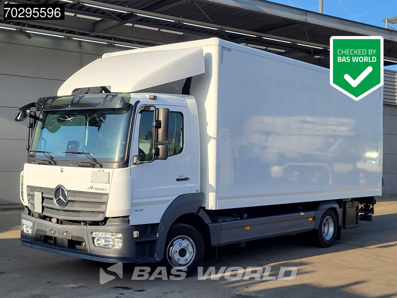 Mercedes-Benz Atego 1218 4X2 12tonner 1500kg Ladebordwand Automatic Euro 6 - Box truck: picture 1 Mercedes-Benz Atego 1218 4X2 12tonner 1500kg Ladebordwand Automatic Euro 6 - Box truck: picture 1