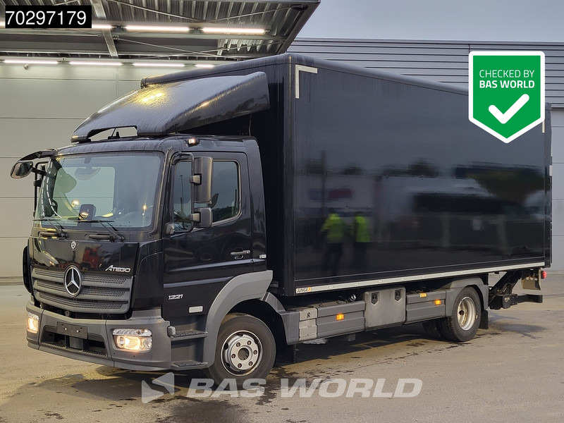 Mercedes-Benz Atego 1221 4X2 12tonner 1500kg Ladebordwand Automatic Airco Euro 6 - Box truck: picture 1 Mercedes-Benz Atego 1221 4X2 12tonner 1500kg Ladebordwand Automatic Airco Euro 6 - Box truck: picture 1