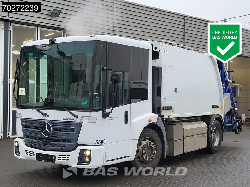 Mercedes-Benz Econic 1830 4X2 CNG Engine 13m3 NTM KGLS-HL Big-Axle Euro 6 - Garbage truck: picture 1 Mercedes-Benz Econic 1830 4X2 CNG Engine 13m3 NTM KGLS-HL Big-Axle Euro 6 - Garbage truck: picture 1