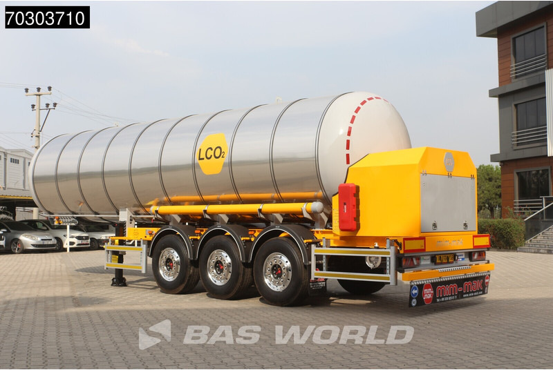 Mim-Mak LCO2 Isolated - Tanker semi-trailer: picture 2 Mim-Mak LCO2 Isolated - Tanker semi-trailer: picture 2