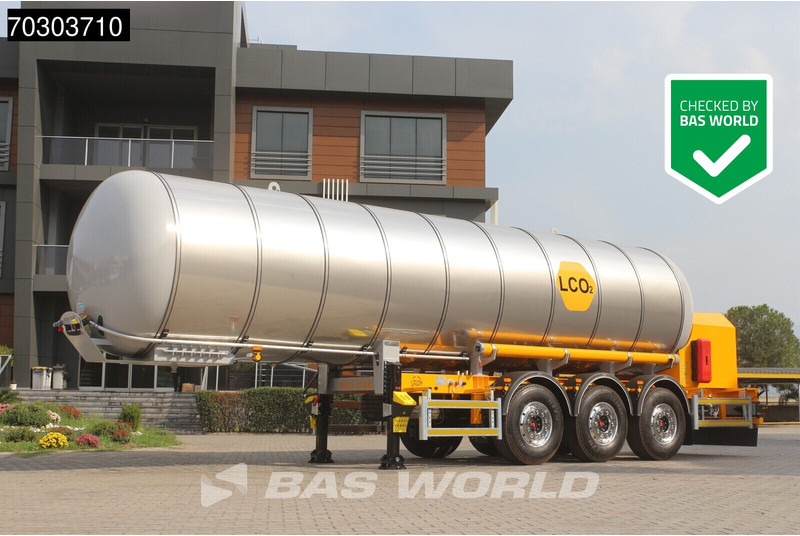 Mim-Mak LCO2 Isolated - Tanker semi-trailer: picture 1 Mim-Mak LCO2 Isolated - Tanker semi-trailer: picture 1