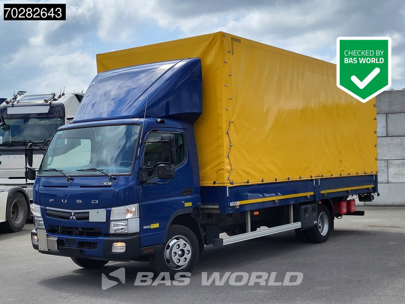 Mitsubishi 7C18 4X2 7.5tons Curtainsides Ladebordwand Automatic Euro 6 - Box truck: picture 1 Mitsubishi 7C18 4X2 7.5tons Curtainsides Ladebordwand Automatic Euro 6 - Box truck: picture 1