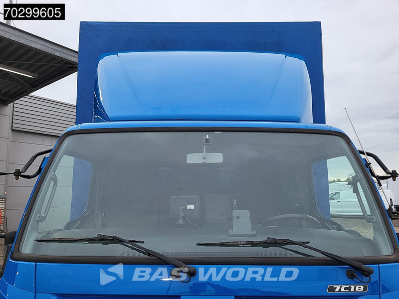 Curtain side truck Mitsubishi Canter 7C18 4X2 Curtainsider Automatic 1000kg Ladebordwand Euro 6: picture 20