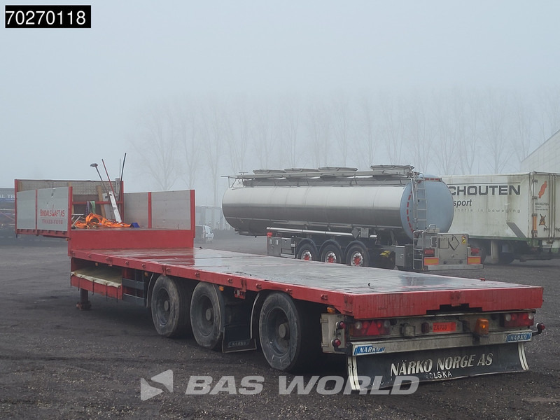 Low loader semi-trailer Närko S8YP42A11 Liftachse+Lenkachse: picture 7